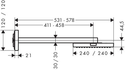 Overhead Shower