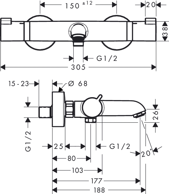 Bath Mixer 