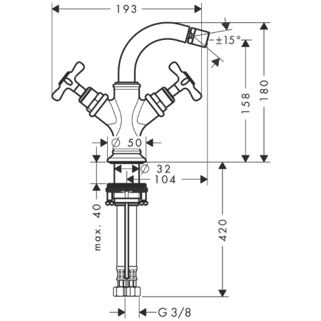 Bidet Mixer