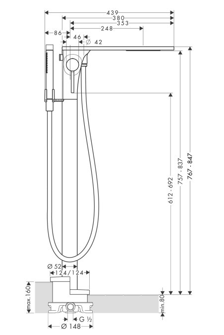 Bath Mixer 