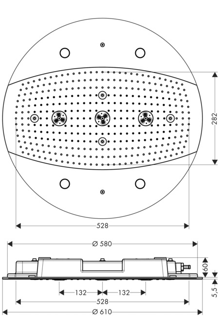 Overhead Shower