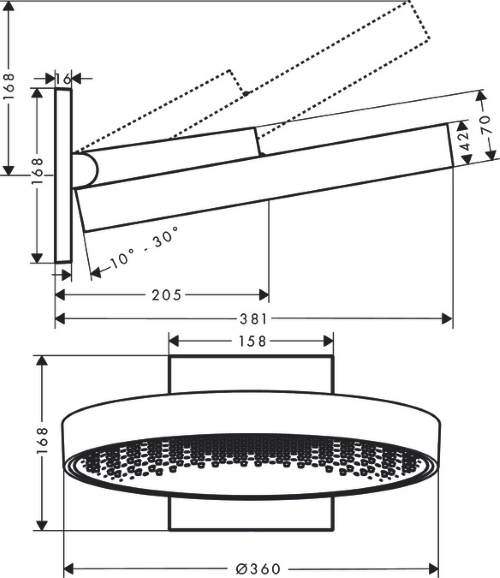 Overhead Shower
