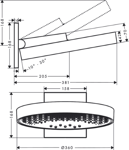 Overhead Shower