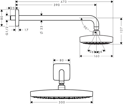 Overhead Shower