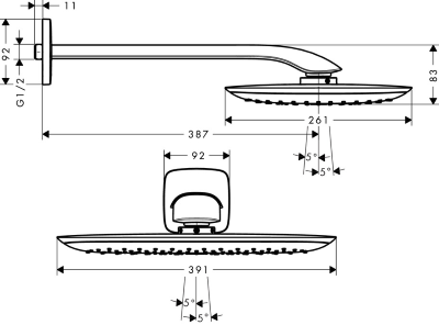 Overhead Shower