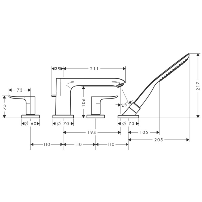 Bath Mixer