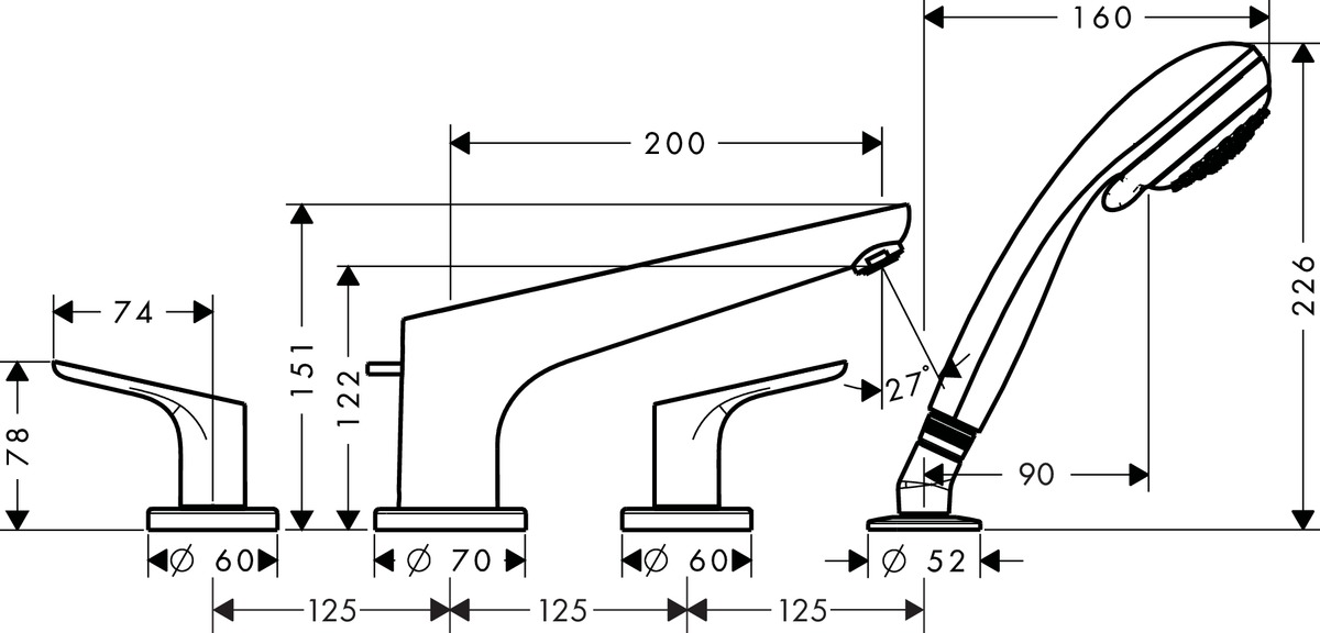 Bath Mixer