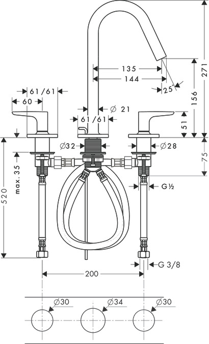 Basin Mixer