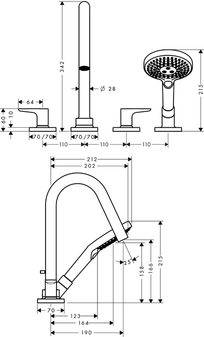 Bath Mixer