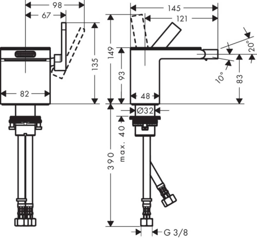 Bidet Mixer