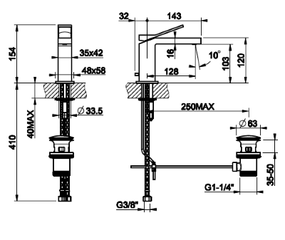 Basin Mixer