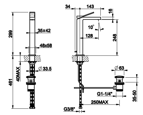 Basin Mixer