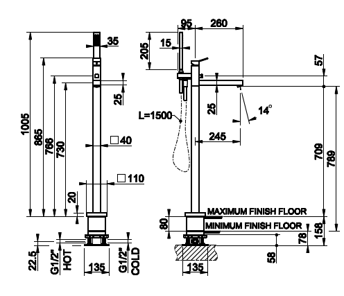 Bath Mixer