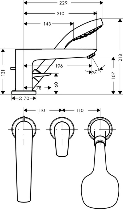 Bath Mixer