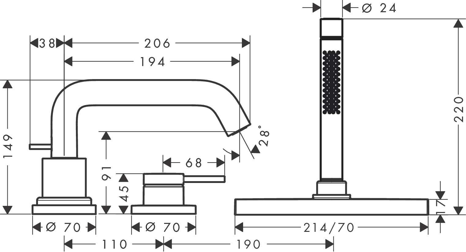 Bath Mixer